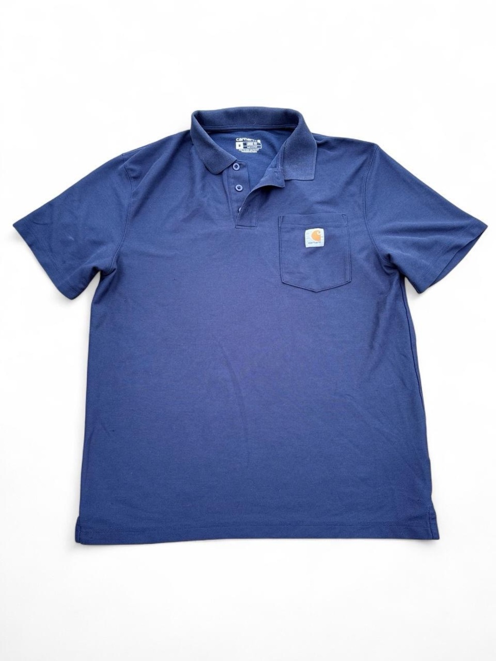 Carhartt Men's Dark Blue Pocket Polo